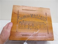 Vintage Chateau Maillard wood box