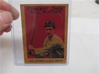 Cracker Jack Ball Players, Joe Jackson card