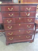 Link-Taylor mahogany Heirloom chest of drawers