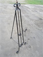 52" adjustable metal easel
