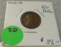 1922-D KEY DATE LINCOLN WHEAT CENT