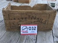 Wooden Box, 22" x 12"