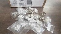 LOT OF  SNAP JEWELRY RINGS
