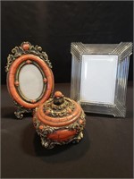 Picture Frames & Trinket Box