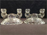 2 Double Candlestick Holders