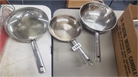 (3) WOLFGANG PUCK COOKWARE, 1 WITH LID