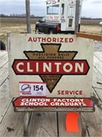 Clinton Factor Engine Sign (2 Pieces)