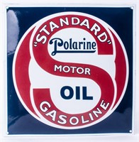 Standard Gasoline Porcelain Sign