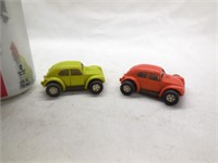 Vintage Tonka Toy Cars VW Bug Lot of 2