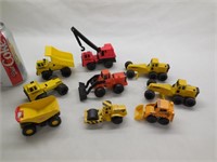 Tonka Construction Toy Cars Lot of 9