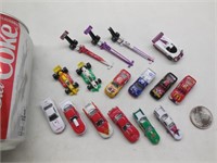 Funny Car, Formula 1, Dragster Micro Machine Lot