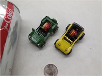 Darda Police Jeep & Beach Buggy Pull Back Toy