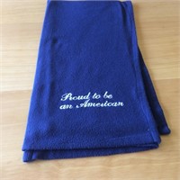 Proud to be an American blanket 3'x4'