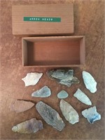 Box Lot of Arrow Heads