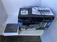 Sask Tel Max TV Box, Toshiba DVD Player