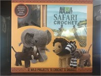 Animal Planet Safari Crochet Kit New