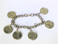 Wheat Penny Coin Bracelet