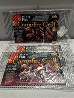 3 Campfire Grills 24 x12