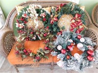 4 Christmas wreaths