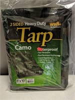 2 Sided Camo Tarp 8x10