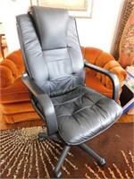 vinyl swivel office chair