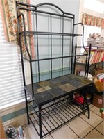metal Baker's rack (40w x 75"L)