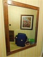 framed mirror (35-1/2w x 45-1/2L)
