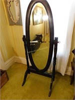 oval floor dressing mirror