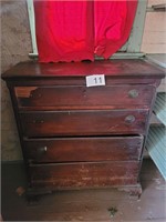 4 DRAWER DRESSER