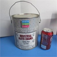 Safety Red Industrial Gallon Paint