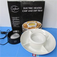 Electric Heated Chip  Dip Tray