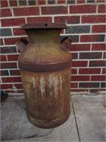 Vintage Rustic Milk Can - Pick up only