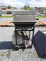 Grill With Gas Tank - Does Have Rust - Pick up