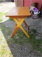 Fold Away Wooden Table - Pick up only