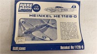 1/72 rare plane Heinkel model