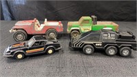 4 toys cars