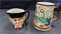 Toby mug & Royal Doulton mug