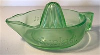 Depression ERA Glass Sunkist Juicer