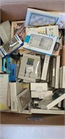 Box lot of miscellaneous electronics & phone