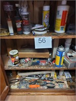 CONTENTS OF CABINETS (TOOLS)
