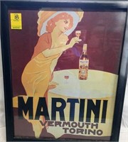 Martini wall hanger