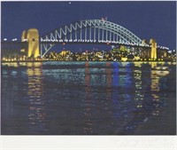 David George Rose (1936 - 2006) Sydney by Night I