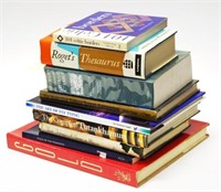 Nine books on various topics