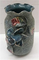 Sand Majolica Vase