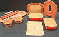 12 PC. Celluloid Set Dated 1932