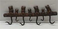 Cat Coat Rack (Possibly Brass)