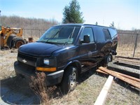 08 Chevrolet G2500 Express   BL 8 cyl  Did not