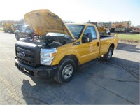 13 Ford F250  Pickup YW 8 cyl  Started with Jump