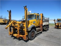 10 Mack GU713  Dump YW 6 cyl  Diesel; Started