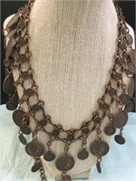 Coin Replica Necklace or Belt Metal